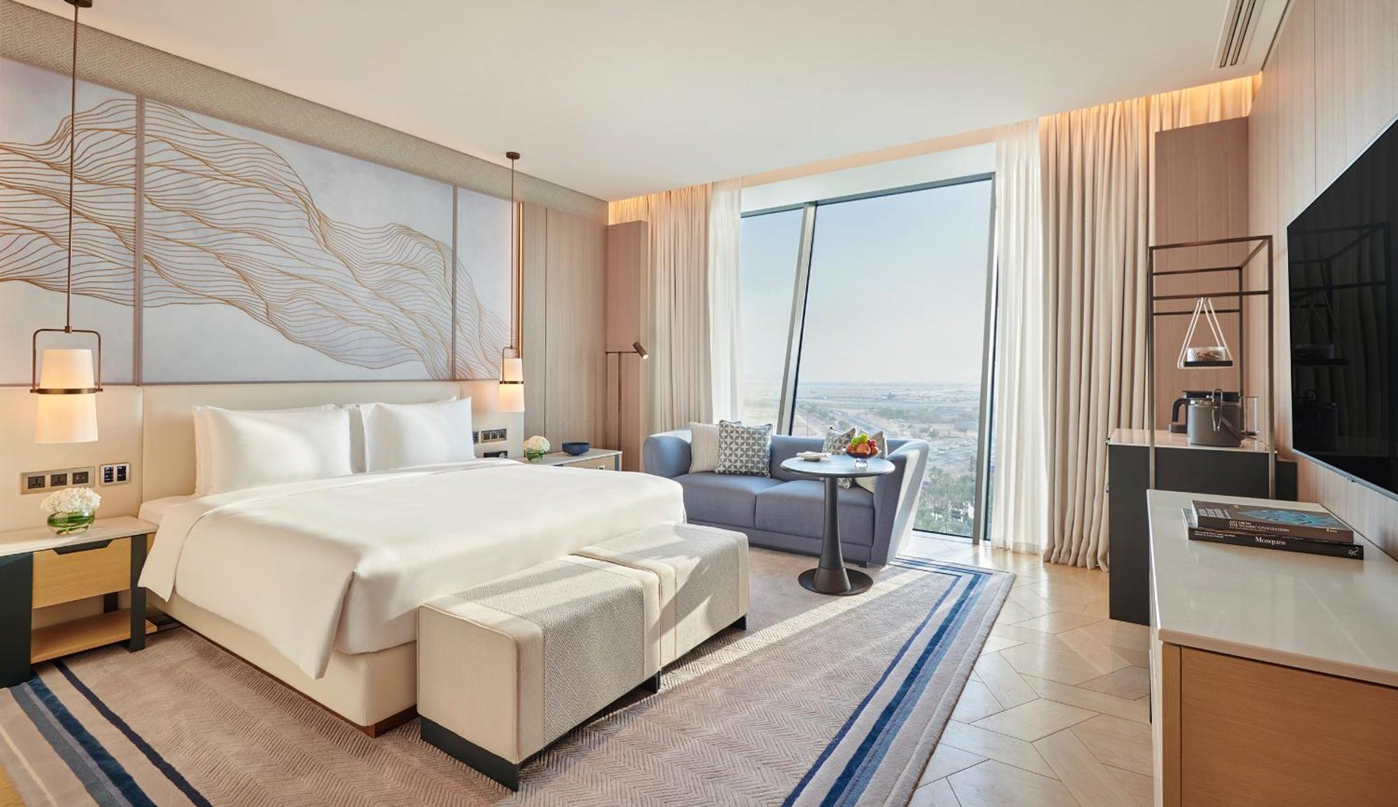 Hotel Grand Hyatt Kuwait Kuwait City Exteriér fotografie A bedroom at the hotel